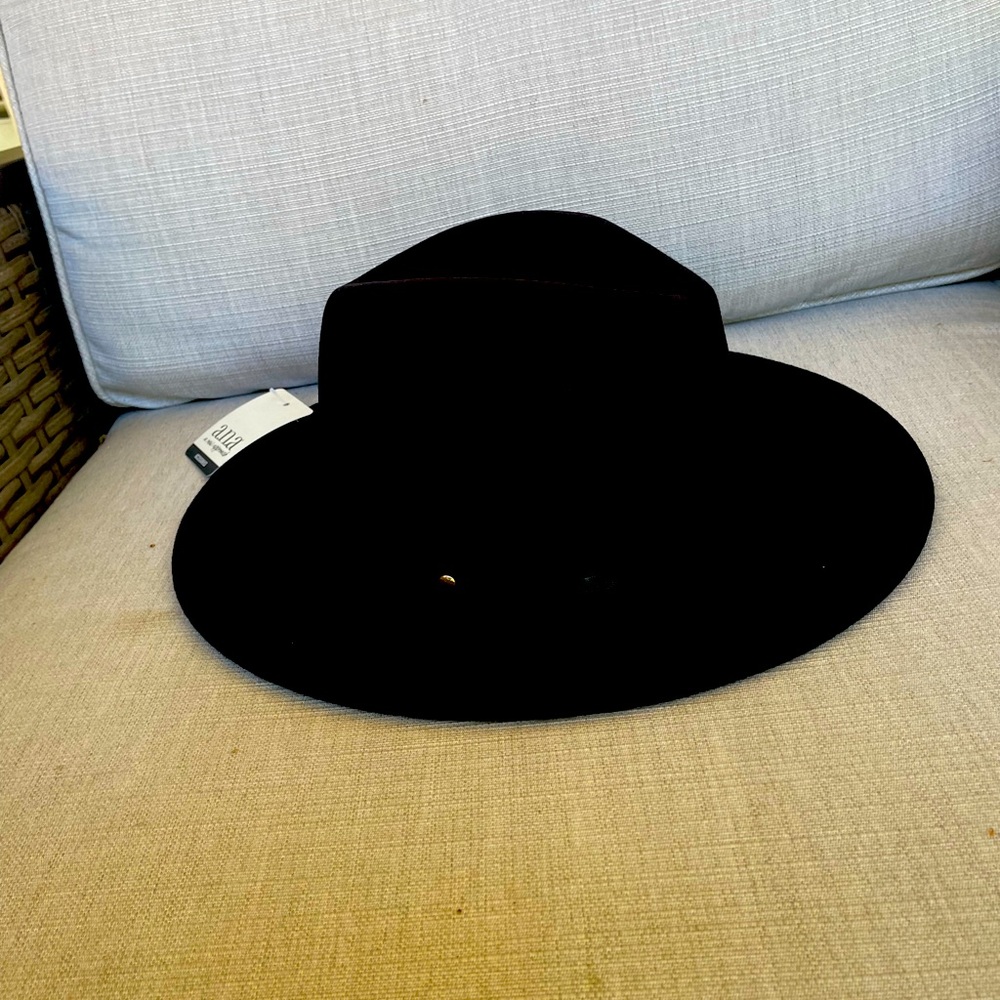 a.n.a Womens Panama Hat, Black